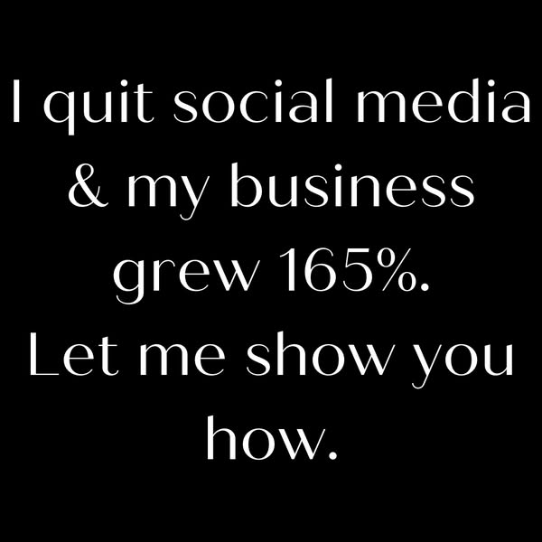 I quit social media and this ad will help you do the same