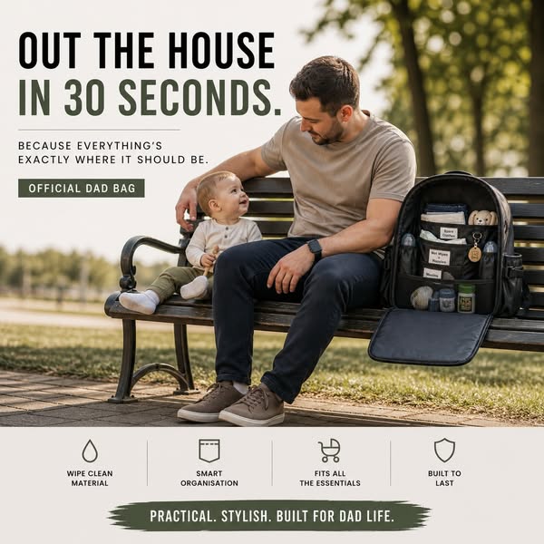 The Dad Bag You Must Have!