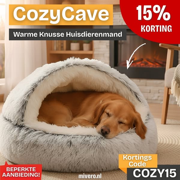 Tijdelijk 15% korting met code COZY15!