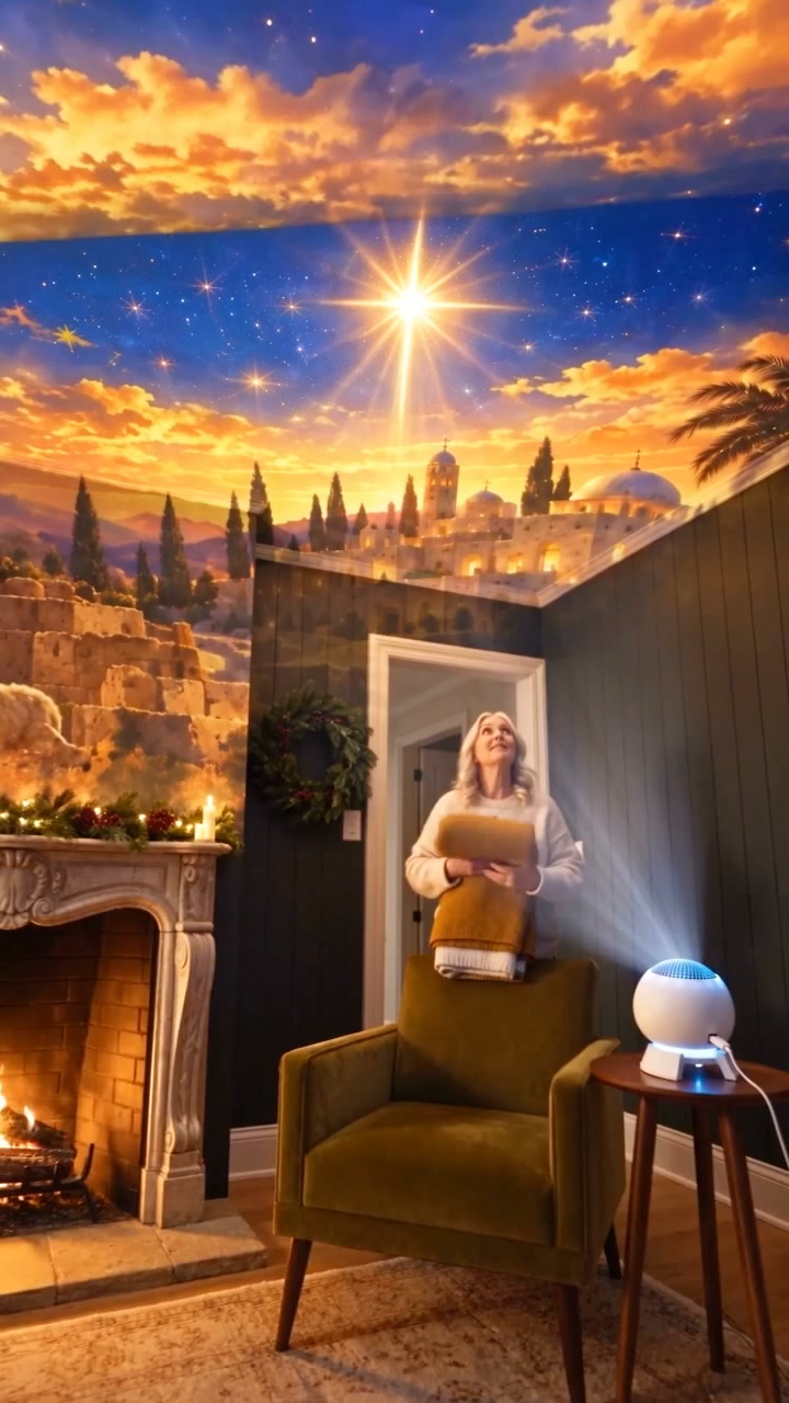 Nativity 5D Projection Light – Turn Your Room Into a Christmas Wonderland