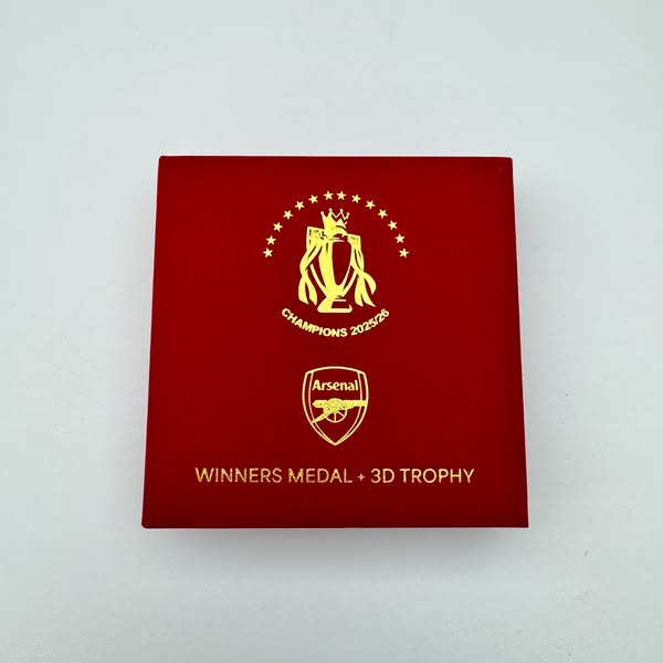 Championship Collectible: Medal + Trophy