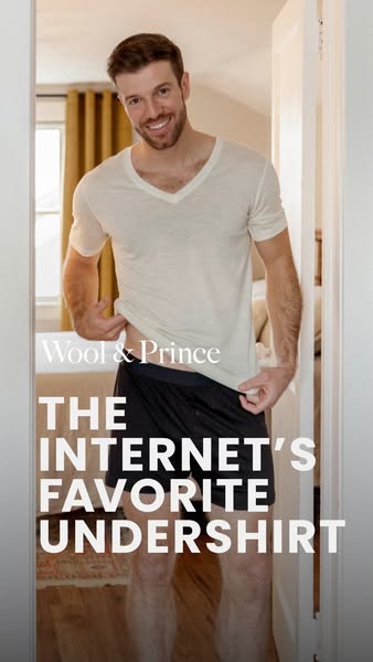 100% Wool Undershirt