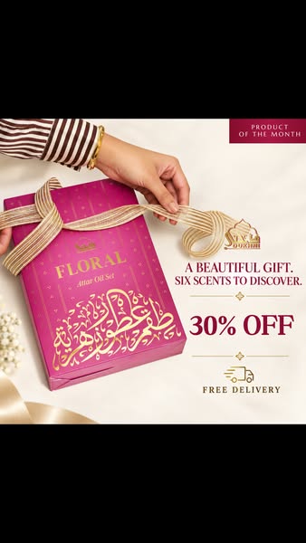 6 Luxury Attars. Save 30%!