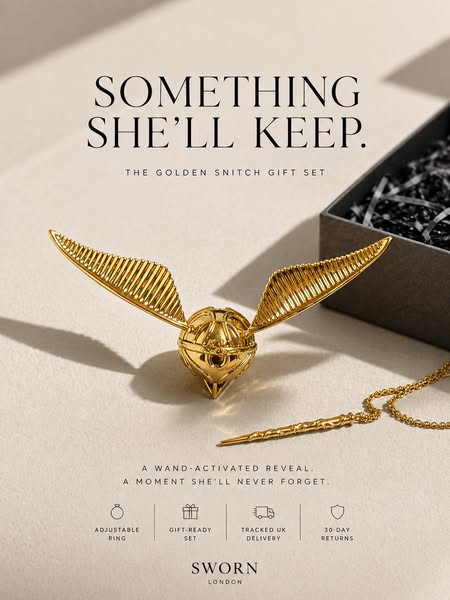 The Golden Snitch Gift Set