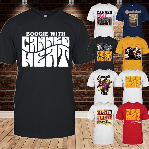 Canned Heat t-shirts