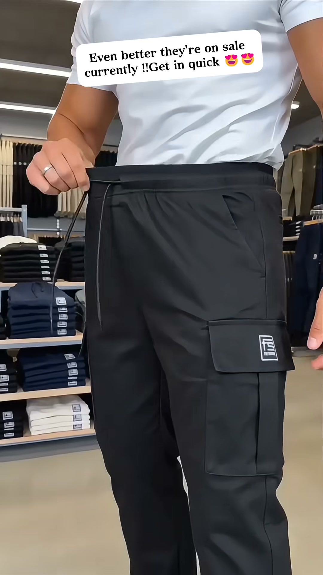 BELT? DON'T NEED ONE. IRONING? SKIP IT. YOUR TROUSERS JUST WON.