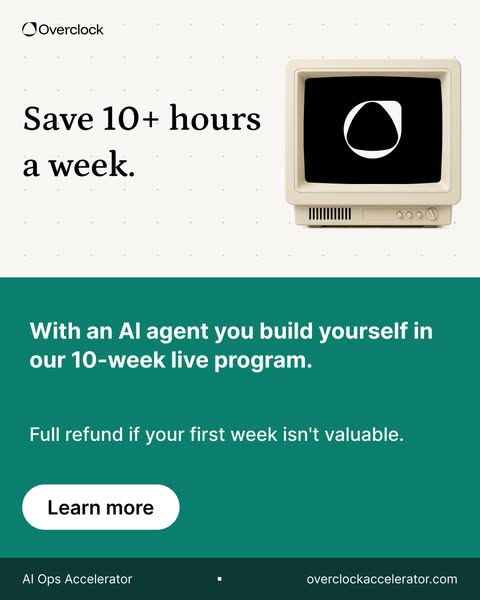 Build Your First AI Agent in 10 Weeks