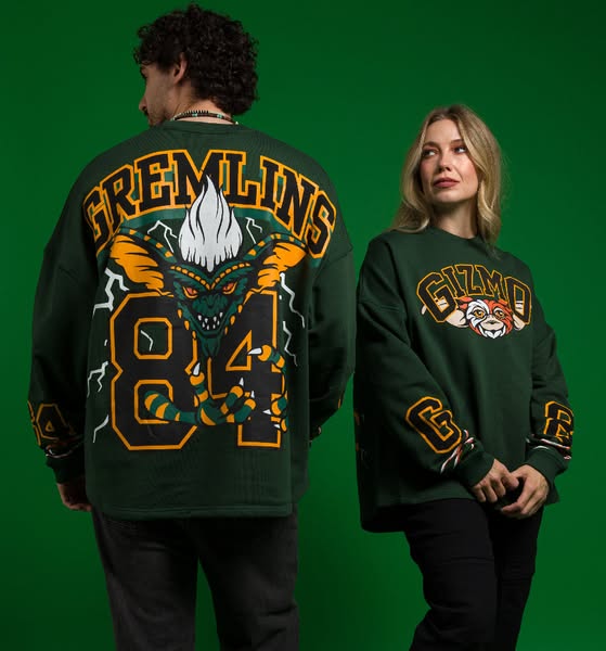 Gizmo Front. Stripe Back. 80s Perfection.