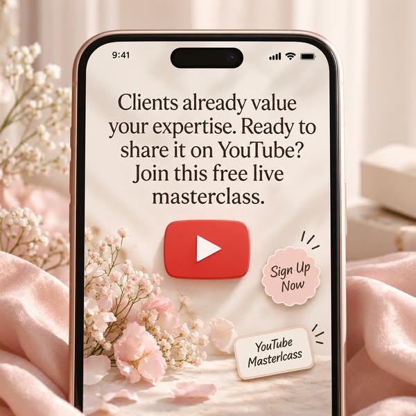 NEW YouTube Masterclass For Women
