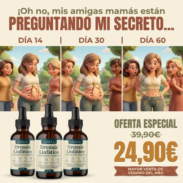 La ligereza empieza con unas gotas