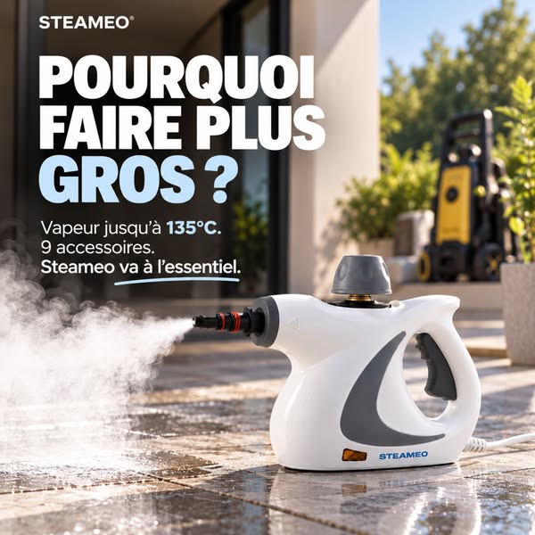 Nettoyez avec une facilité déconcertante