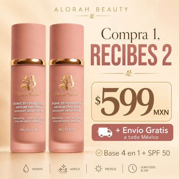 Compra 1 y recibe 2