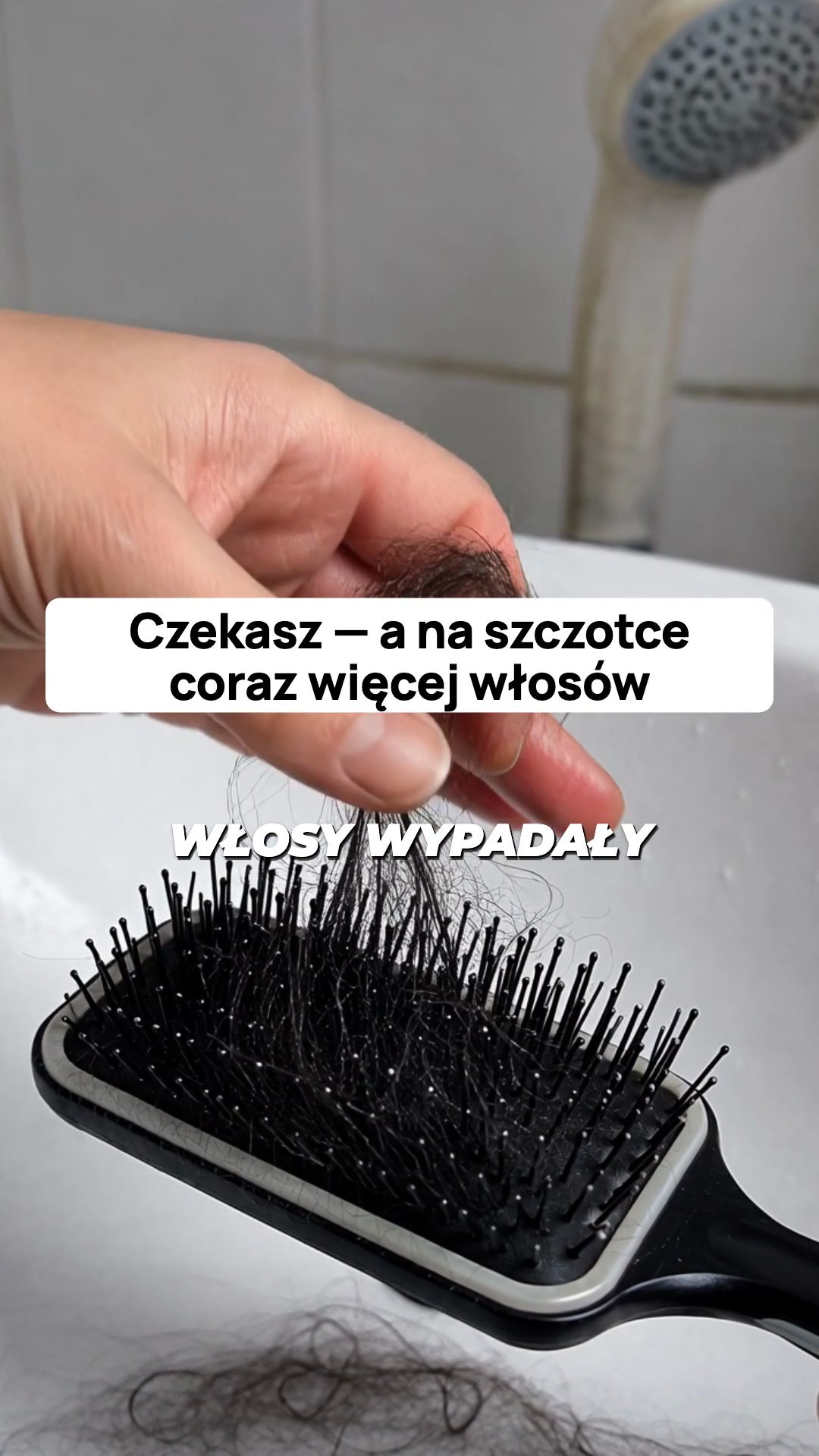 Mniej włosów w odpływie?