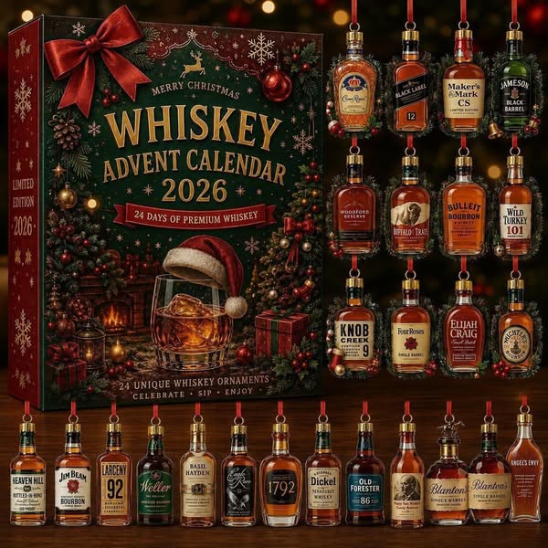 2026 Christmas Drinks Advent Calendar – 24-Day Holiday Countdown for