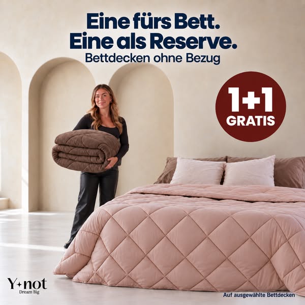 1+1 GRATIS – Jetzt zwei wählen