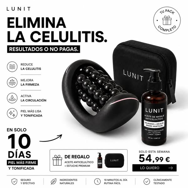 Essential Rodillo Lunit - Anticelulítis