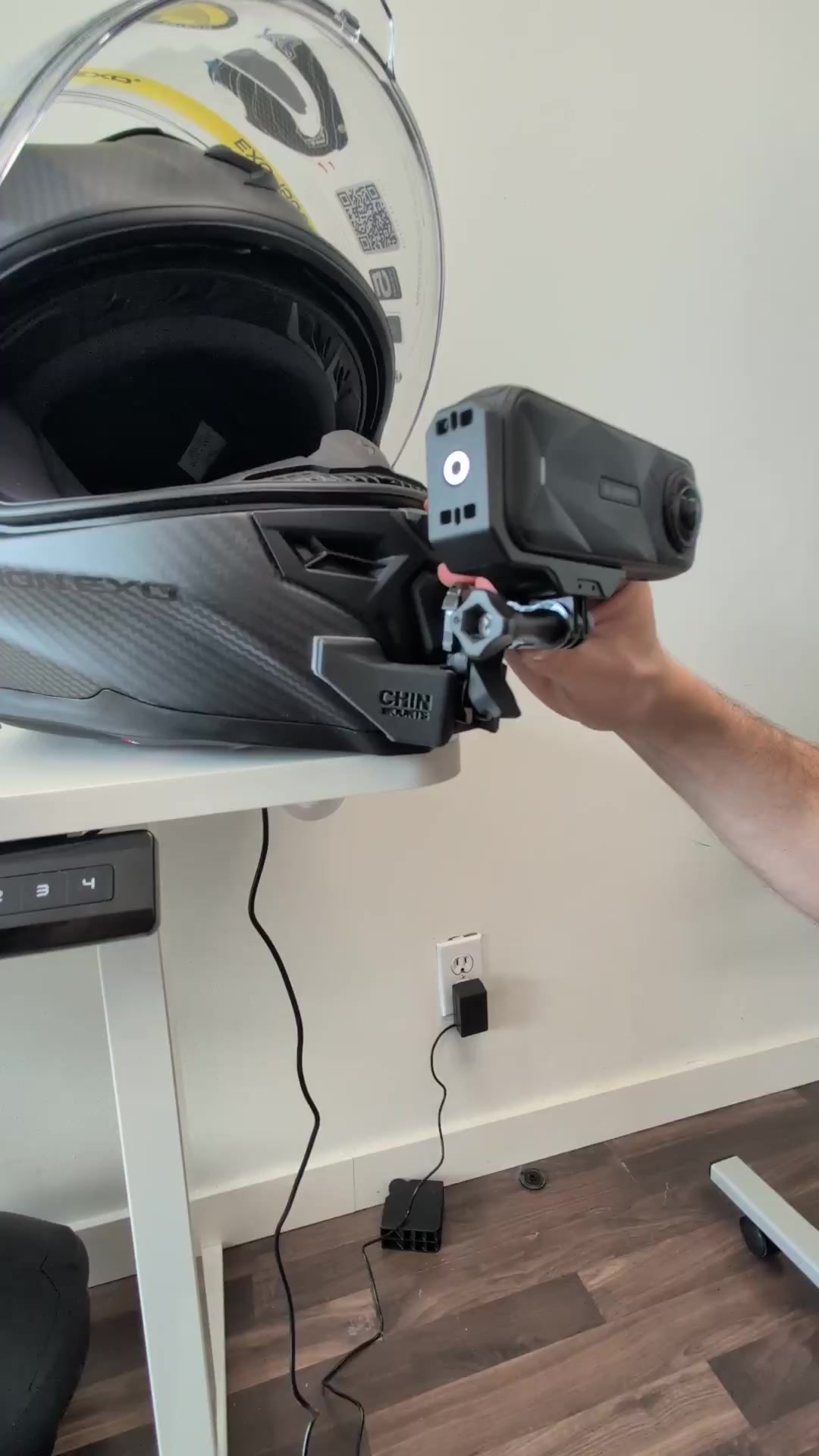 Lower Profile. Better Footage. Safer Ride.