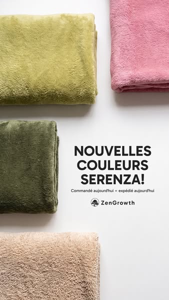 Nouveauté chez ZenGrowth