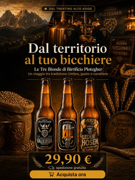 Le Tre Bionde del Trentino Alto Adige