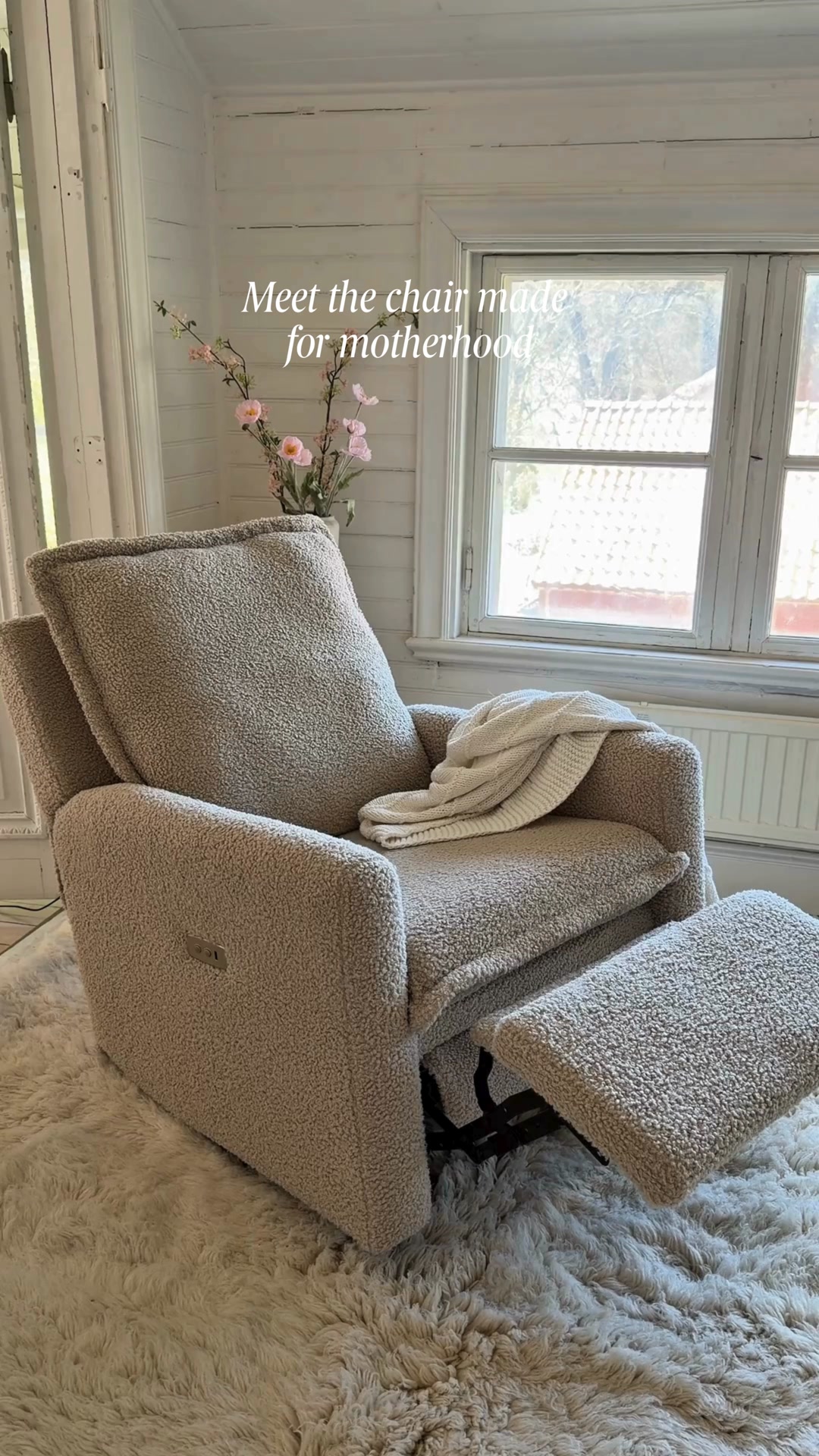 Your dream nursery chair just arrived