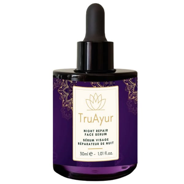 Siero viso multi-peptidico Night Repair per favorire il collagene, un’idratazione intensa e una pelle luminosa