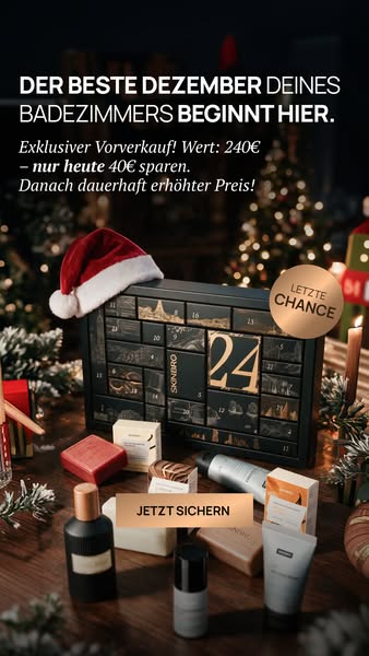 Jeden Tag eine neue Überraschung - sichere dir jetzt deinen SKINBRO Adventskalender!