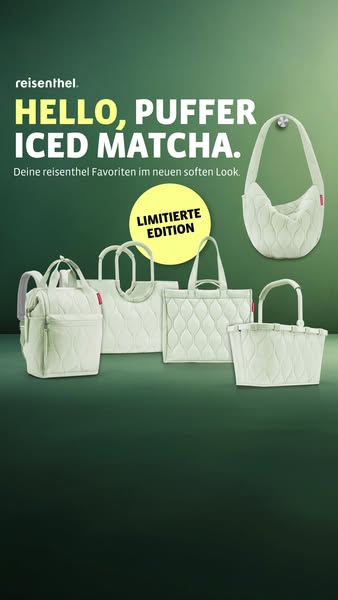 Limitierte puffer iced matcha Kollektion