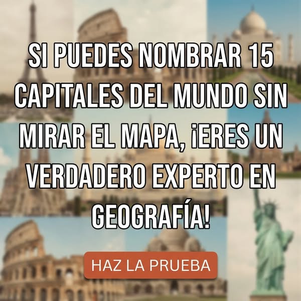 World Capitals Quiz (Spanish)