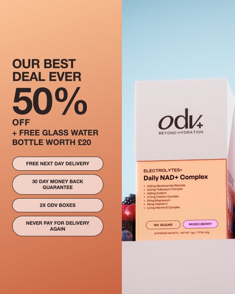 World's first electrolyte with NAD+