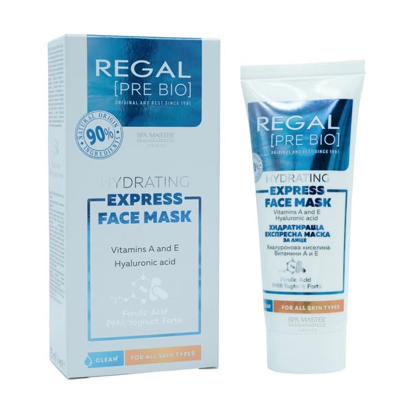 Regal Pre Bio Express Face Mask 75 ml – Μάσκα Προσώπου Άμεσης Ενυδάτωσης με Q10 & Προβιοτικά