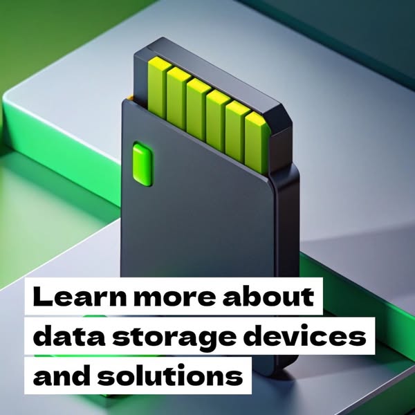 Learn more about data storage devices and solutions