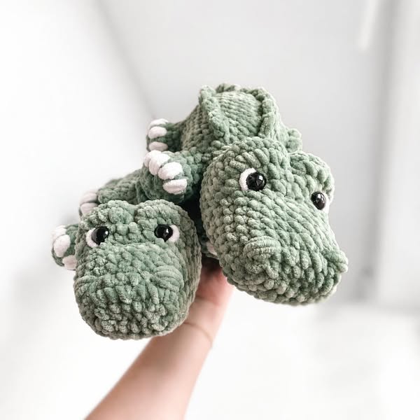 No Sew Chubby Alligator