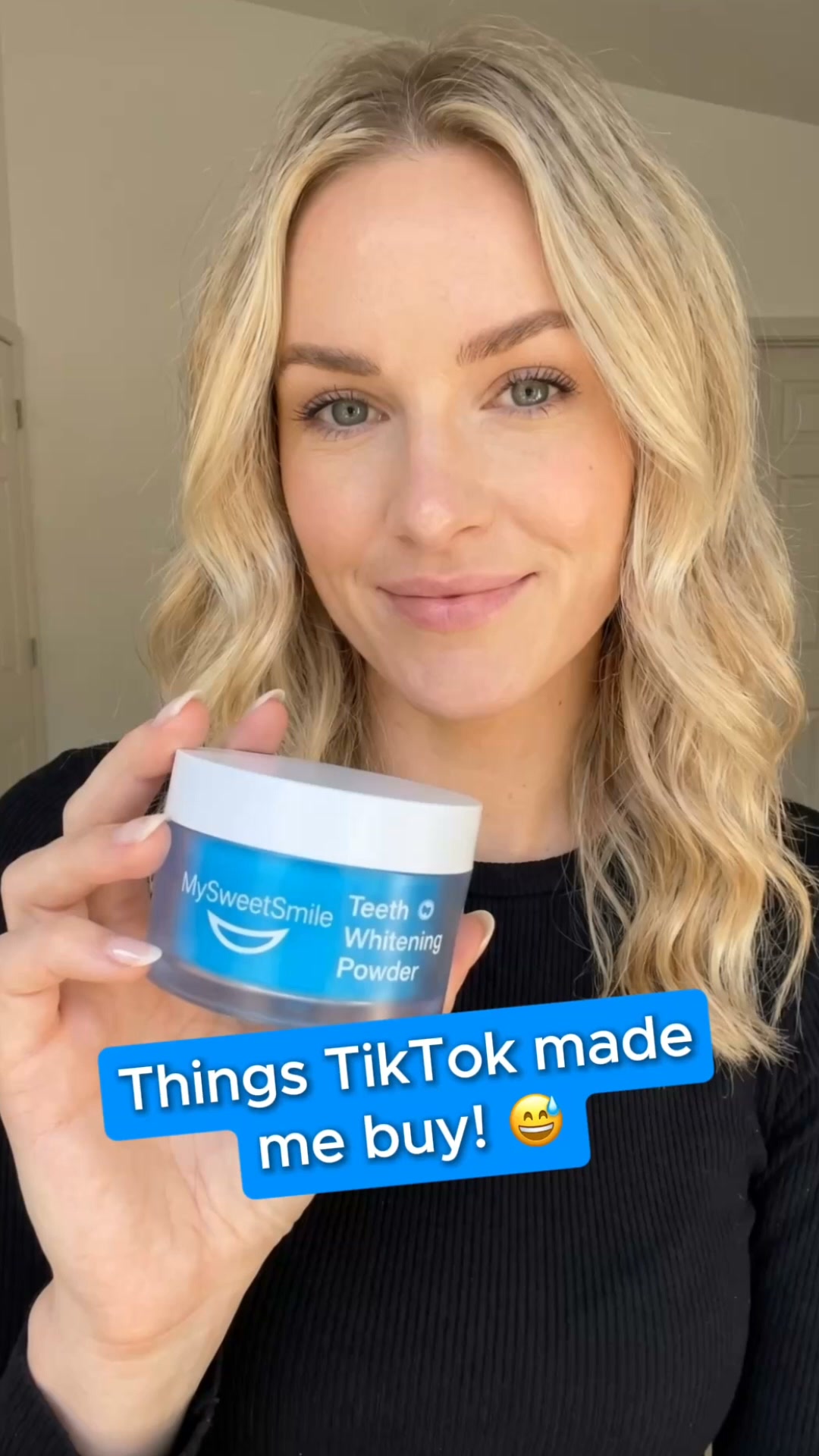 Toothpaste Cleans. This Powder Whitens