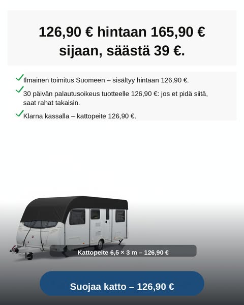 126,90 € – ilmainen toimitus