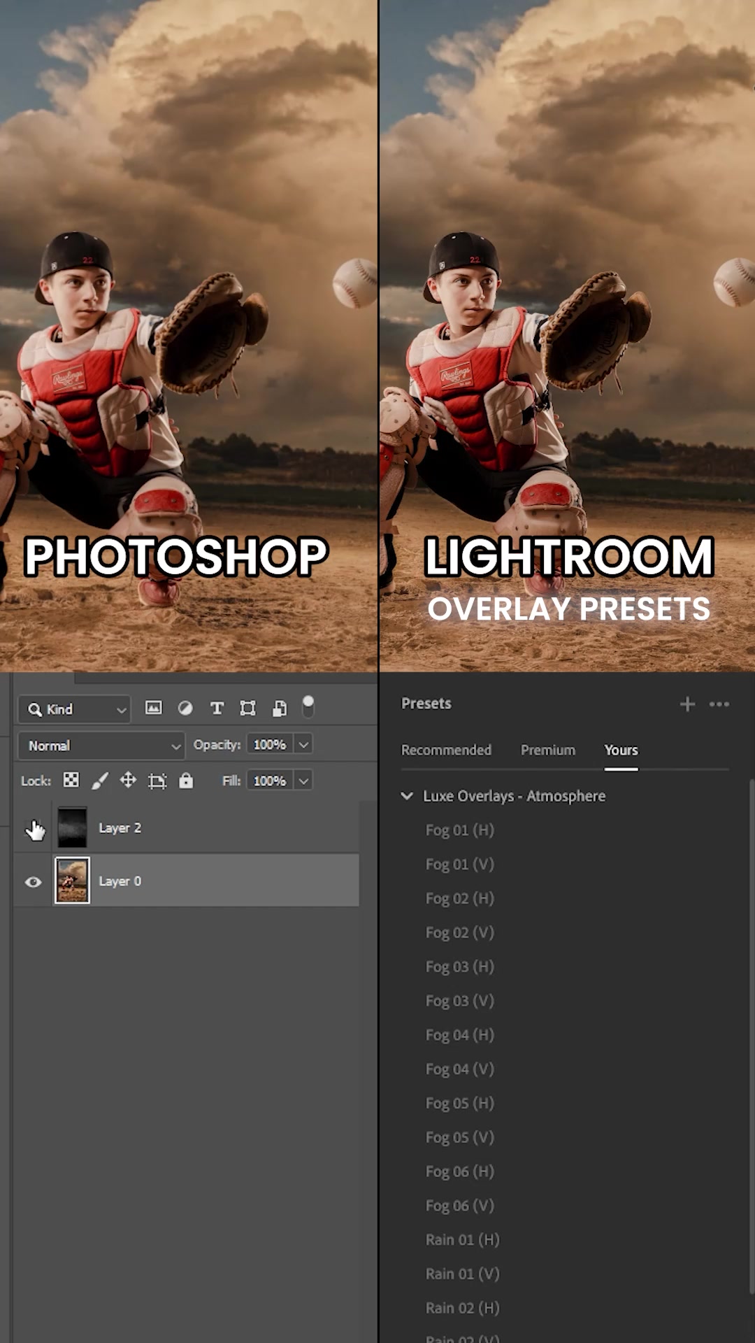 Luxe Overlay Lightroom Presets