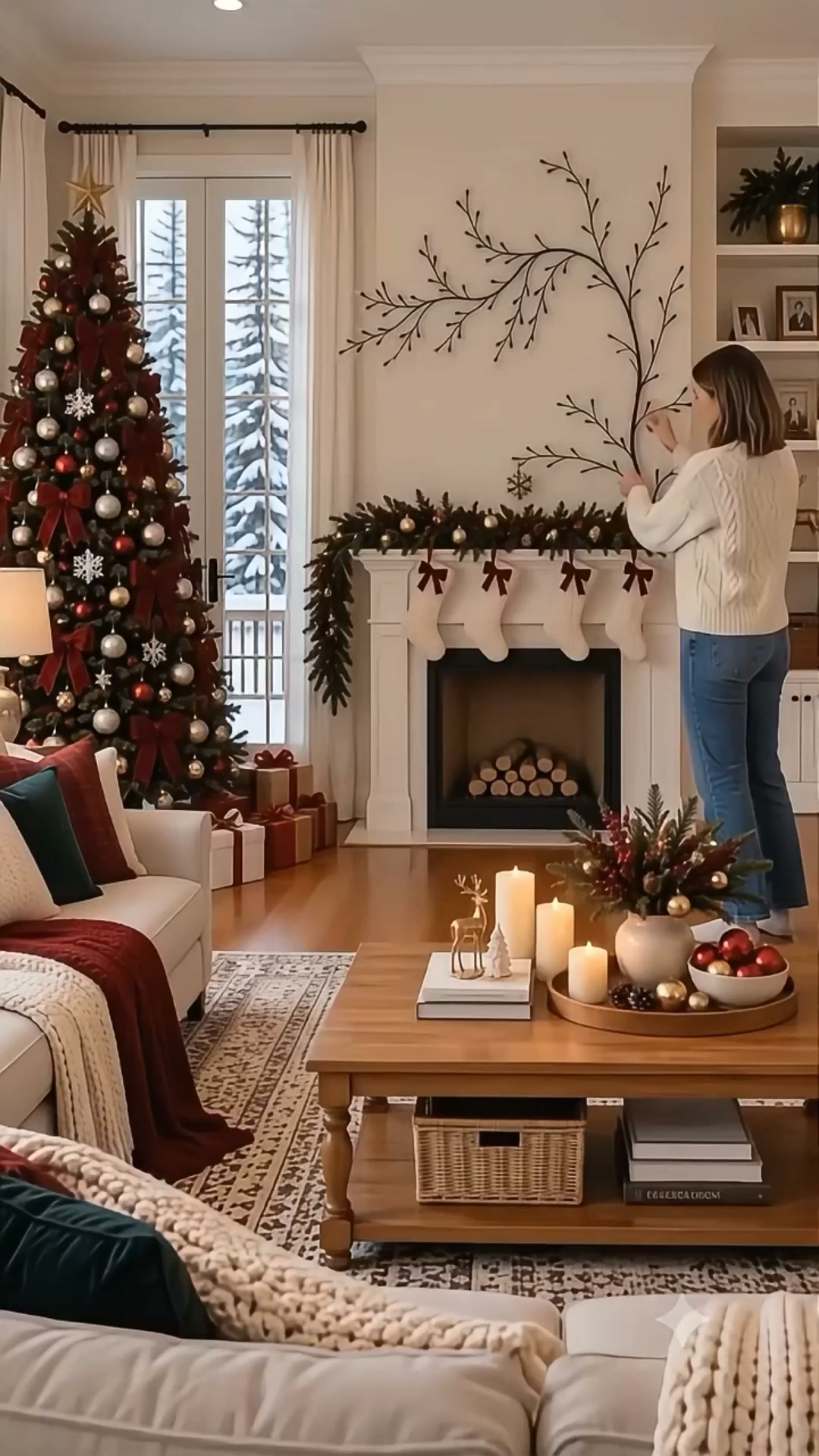 Branches décoratives LED Twinkle Wood