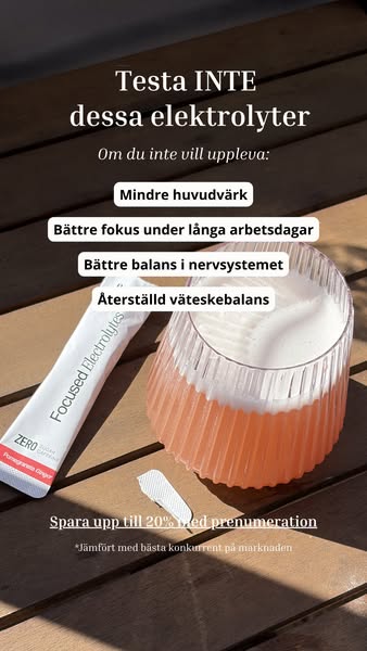 Mindre huvudvärk. Bättre fokus. Återställd balans.