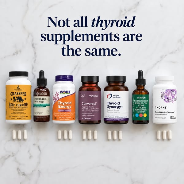 I Tested 7 Thyroid Supplements