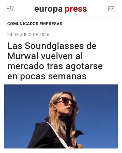 Gafas de Sol con Sonido | MURWAL