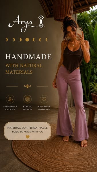 Handmade Natural Fibre Eco Wear