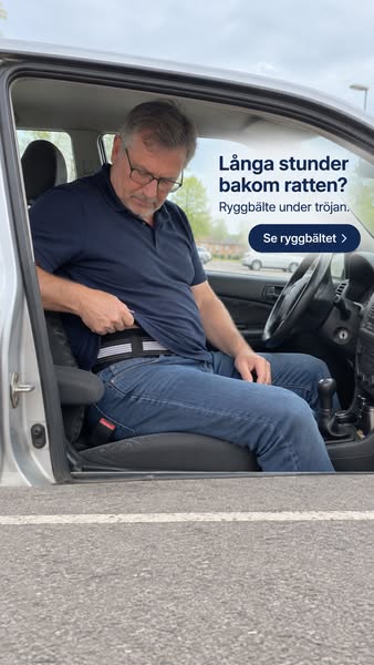 Långa stunder bakom ratten?
