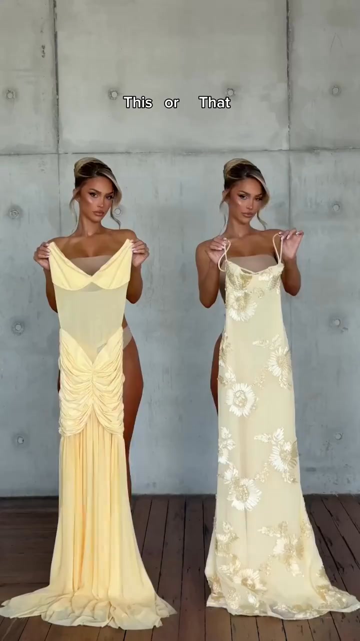 El vestido que roba miradas