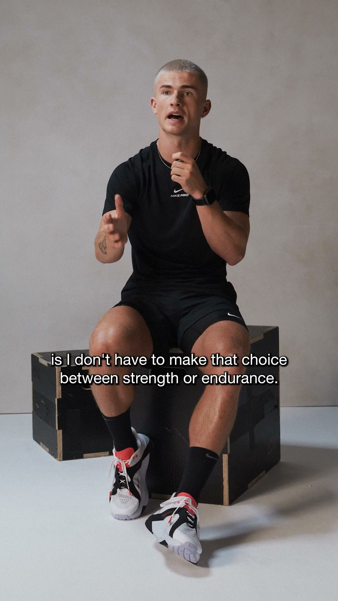 Anúncio de Nike Training