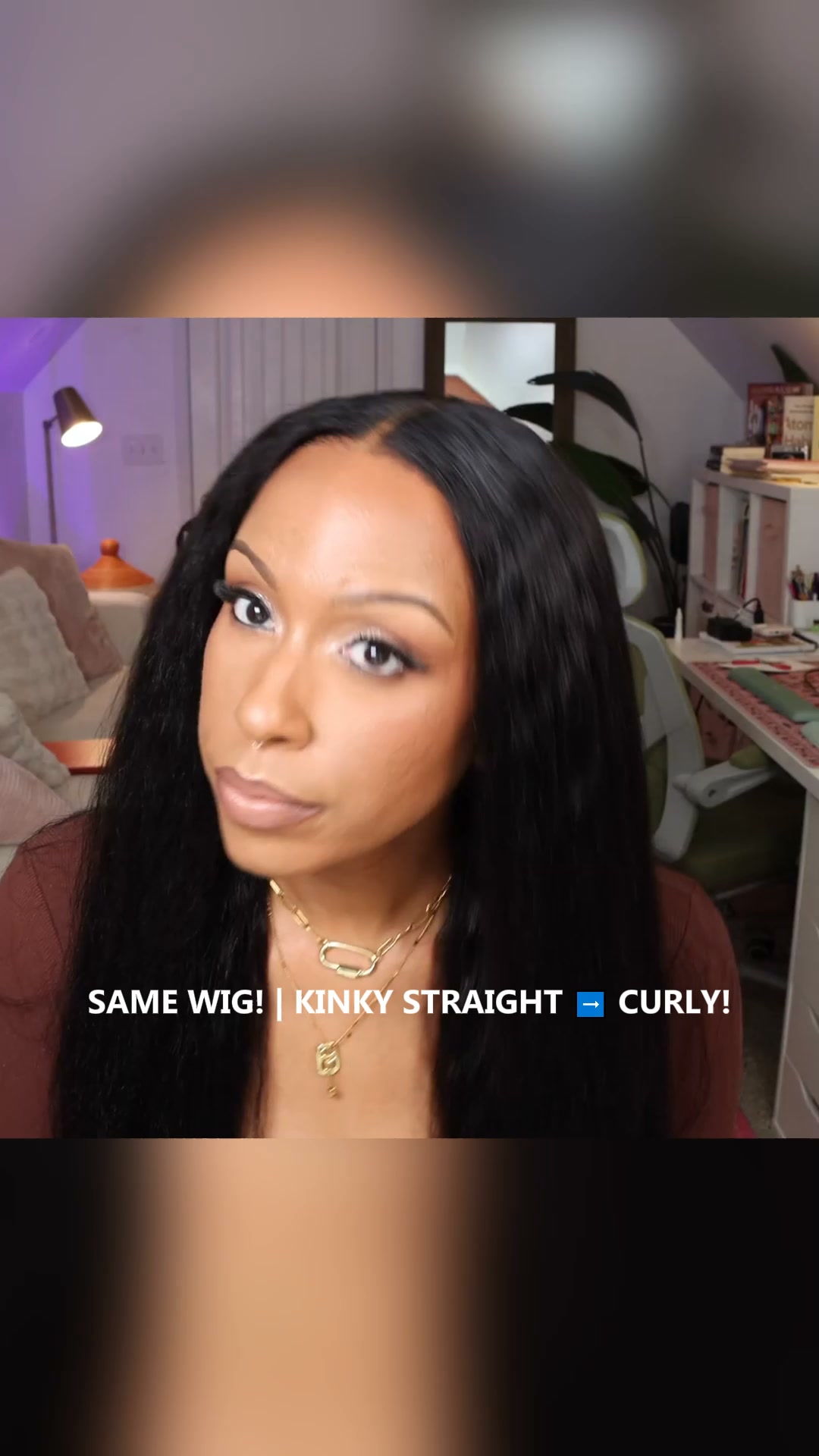 2-In-1 Kinky Straight To Curly Wet & Wavy