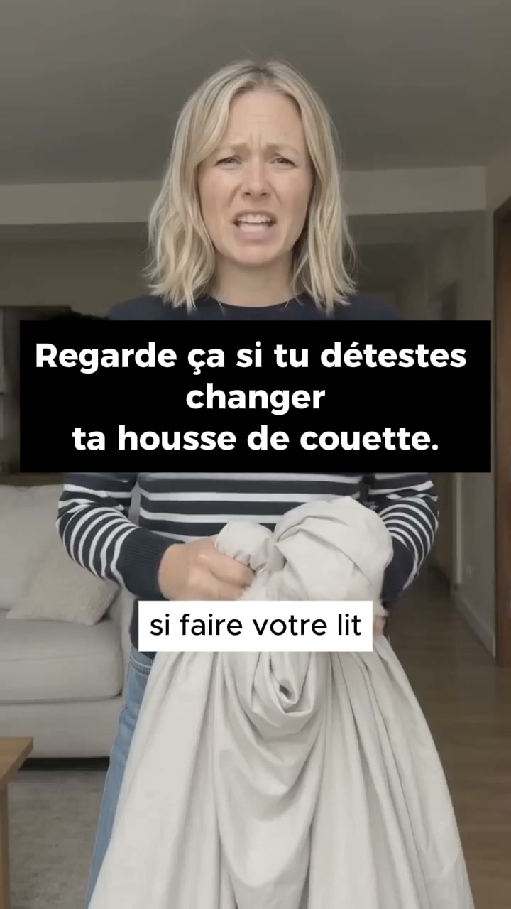 Et si faire votre lit ne prenait que 10 secondes ?