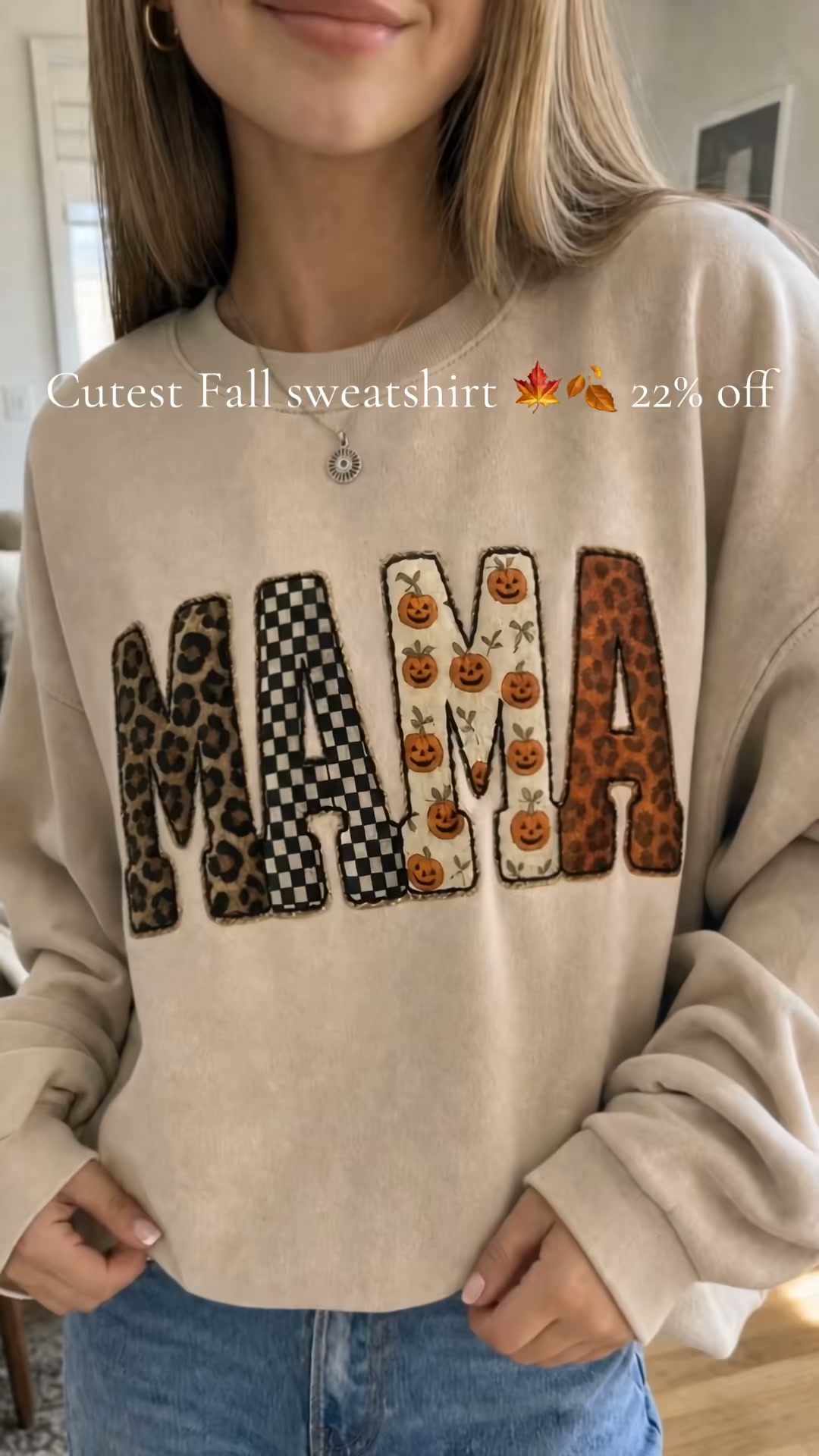 Halloween Sweatshirt For Mama, Grandma