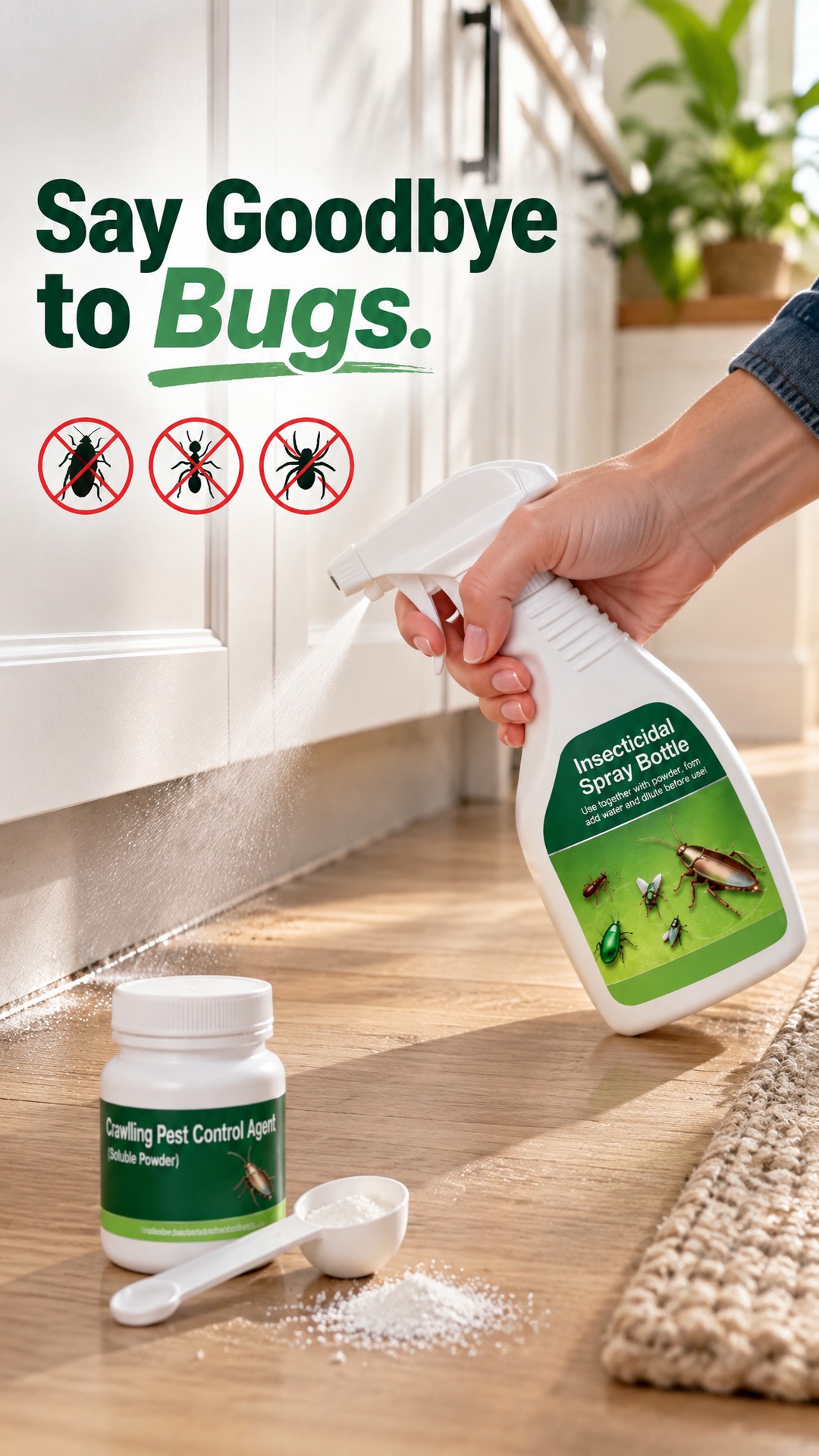 Tired of crawling pests?