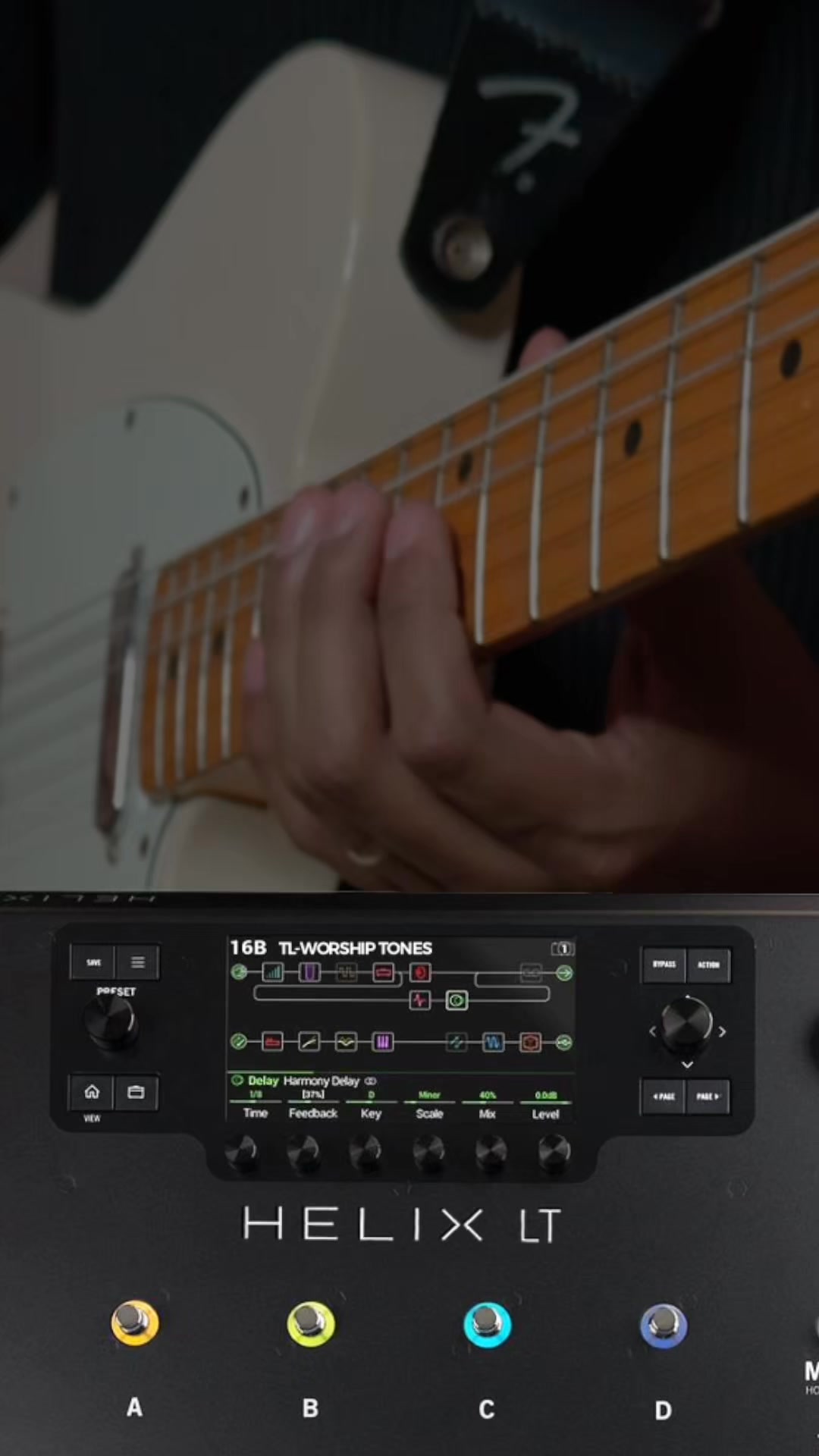 Helix TL-Worship Tones: el primer paquete con 5 IRs. Una combinación de tonos Worship fuera de este mundo. Claros, cálidos y con el carác