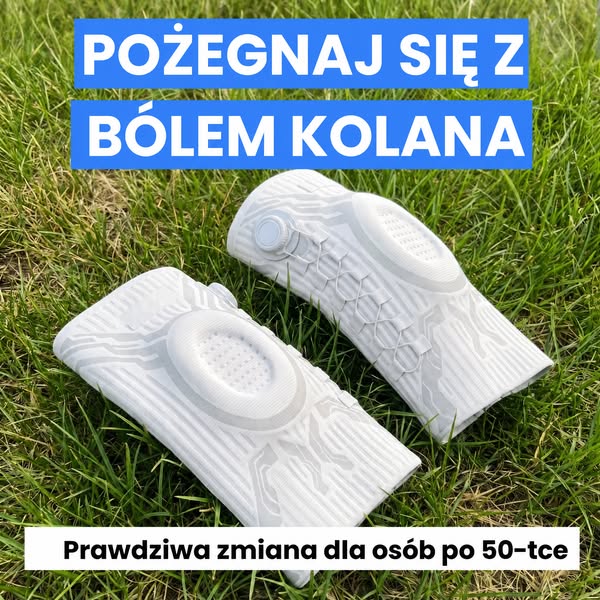 Opaska stabilizująca na kolano z pokrętłem