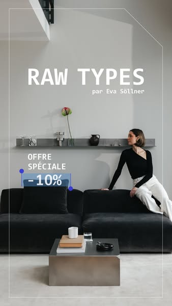 Profitez de -10 % sur RAW Types dès maintenant !